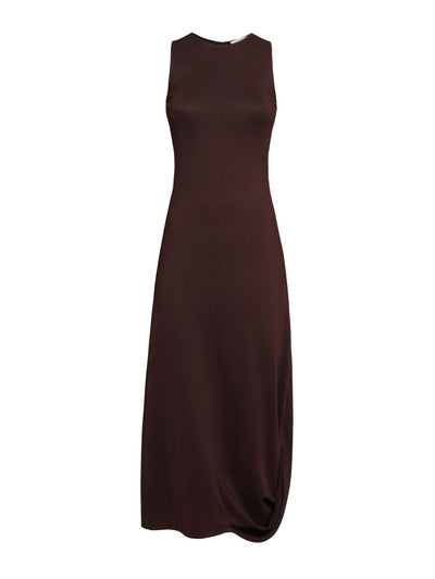Lemaire Silk viscose interlock twisted hem dress at Collagerie