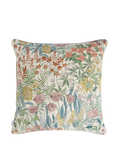 Liberty Faria Flowers Line cushion at Collagerie