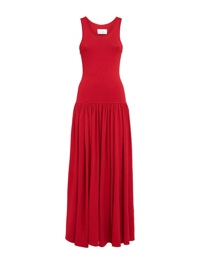 Loulou De Saison Jada long knit dress w/ dropped waist at Collagerie