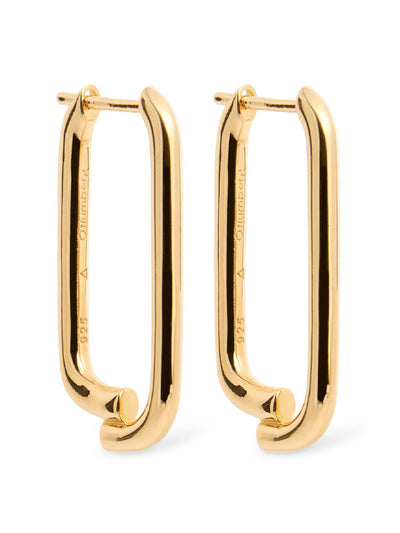 Otiumberg Chaos Rectangle hoop earrings at Collagerie