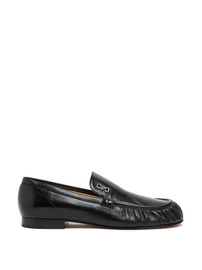 Proenza Schouler Park leather loafers at Collagerie