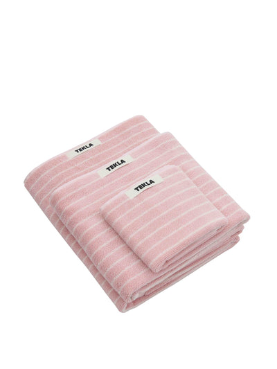 Tekla Organic cotton towels (set of3) at Collagerie