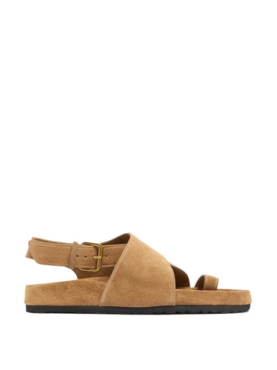 Soeur Domani suede sandals at Collagerie