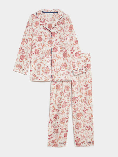 Marks & Spencer Pure cotton floral pyjama set at Collagerie