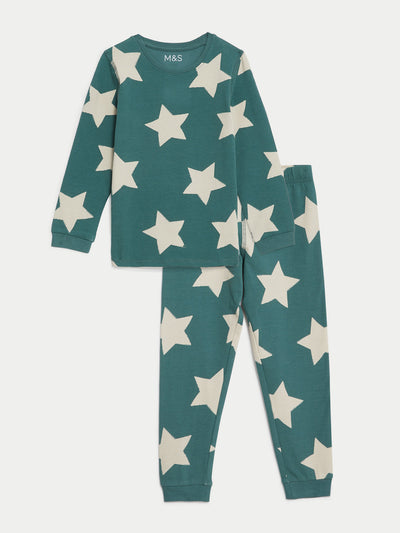 Marks & Spencer Cotton rich star pyjamas (1-8 yrs) at Collagerie