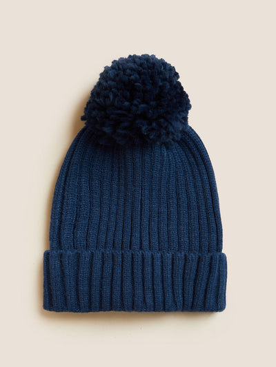 Marks & Spencer Kids' knitted pom hat at Collagerie