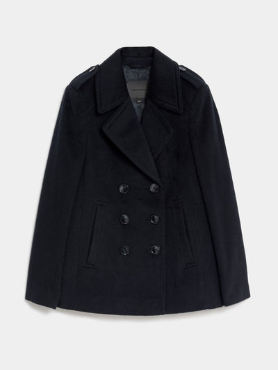 Marks & Spencer Pure wool tailored coat at Collagerie