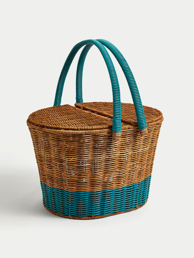 Marks & Spencer Woven picnic hamper at Collagerie