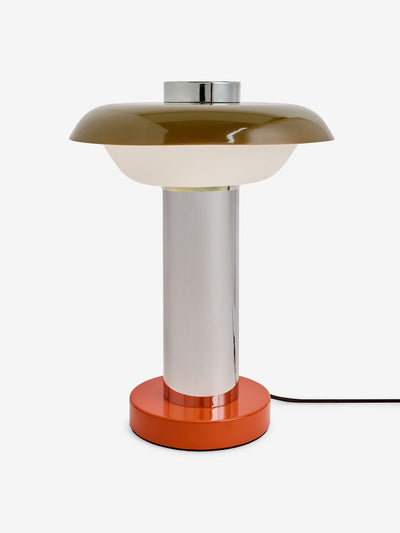 Made Eero table lamp in chrome at Collagerie