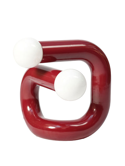 Axel Chay Sphinx Table lamp metal in red at Collagerie