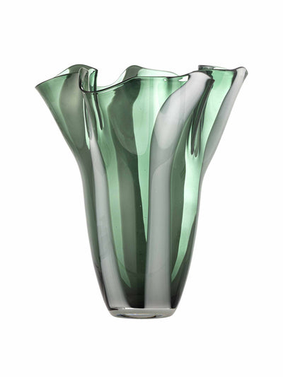 Bloomingville Lettice Vase glass green at Collagerie