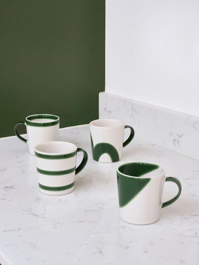 Jasper Conran London Abstract mugs (set of 4) at Collagerie