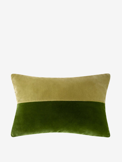 Jasper Conran London Velvet feather filled cushion at Collagerie