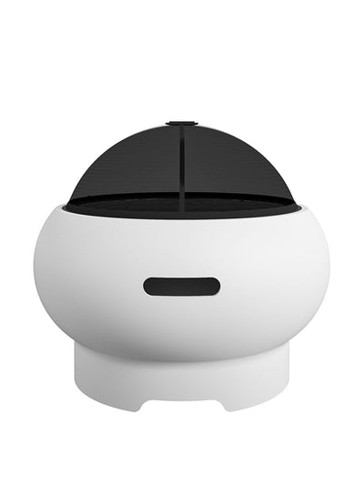 Novogratz Asher outdoor garden firepit in white at Collagerie