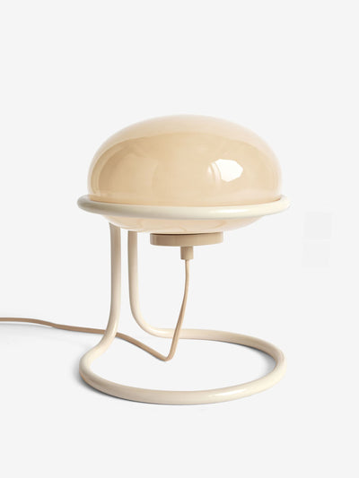 Made Piper table lamp in cream at Collagerie