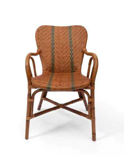 Maison Flâneur Emerson outdoor dining chairs (set of 2) at Collagerie