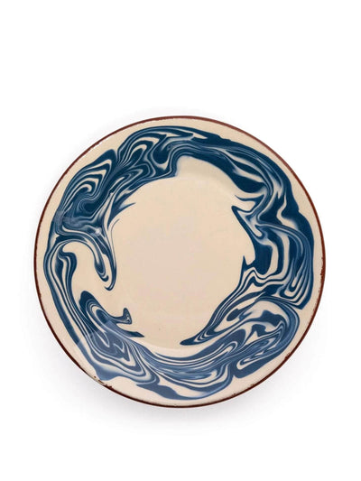 Maison Flâneur Marbre dinner plate at Collagerie