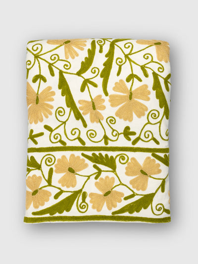 Maison Margaux Spring suzani tablecloth at Collagerie