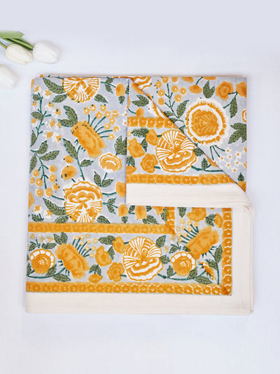 Maison Margaux Yellow penelope tablecloth at Collagerie