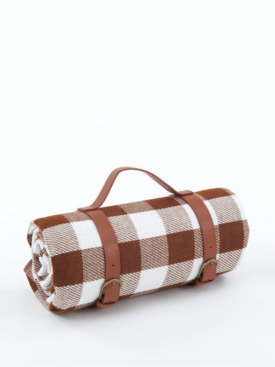 Make Space For This Check picnic blankets at Collagerie