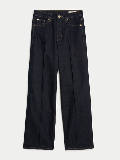 Marks & Spencer High waisted smart wide leg jeans at Collagerie
