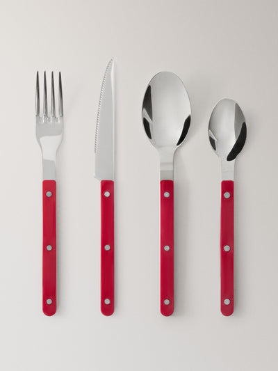 Mango Stainless steel cutlery set with resin handle at Collagerie