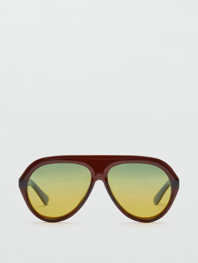 Mango Aviator sunglasses at Collagerie