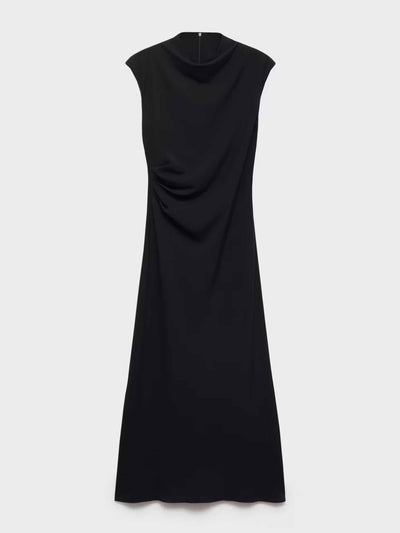 Mango A-line dress with draped waist at Collagerie