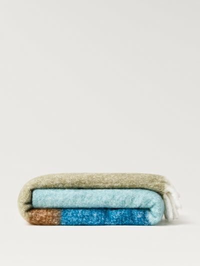 Mango Plaid nina blanket at Collagerie