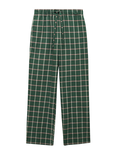 Mango Check flannel pyjama trousers at Collagerie