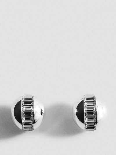 Mango Combined round earrings at Collagerie