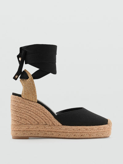 Mango Combined tied wedges at Collagerie