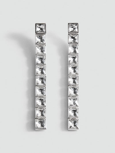Mango Crystal pendant earrings at Collagerie