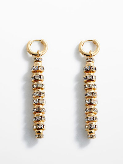 Mango Crystal pendant earrings at Collagerie