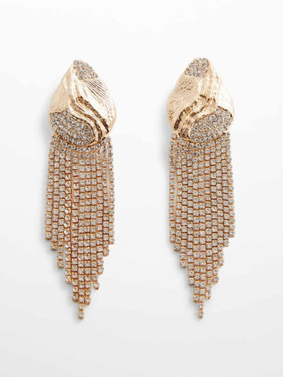Mango Crystal waterfall earrings at Collagerie