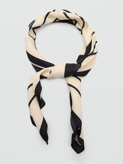 Mango Geometric printed foulard at Collagerie