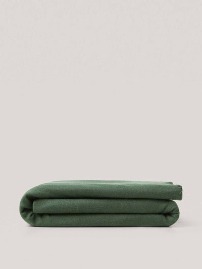 Mango Green wool blanket at Collagerie