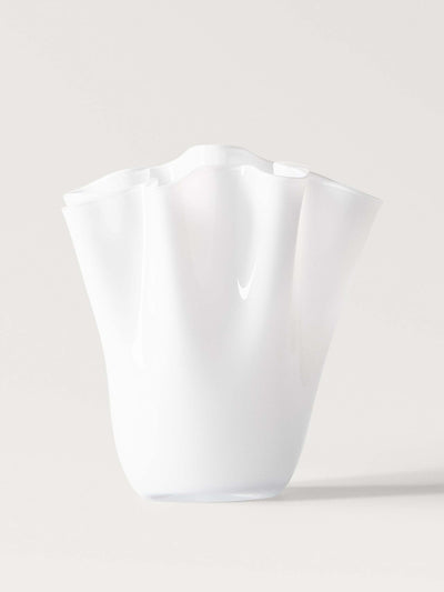 Mango Irregular hand-blown glass vase at Collagerie