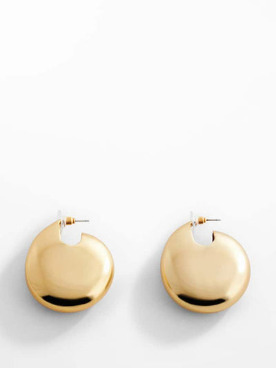 Mango Oval volume earring at Collagerie