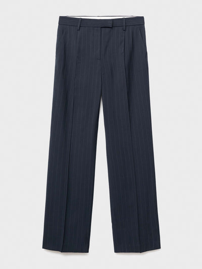 Mango Pinstripe suit trousers at Collagerie