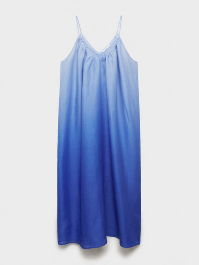 Mango Ramie nightdress with degraded effect at Collagerie