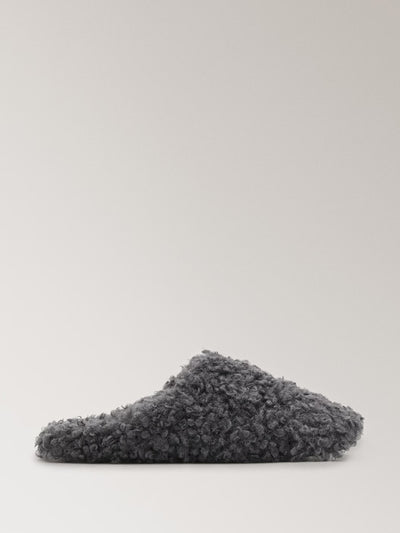 Mango Shearling-effect trainers at Collagerie