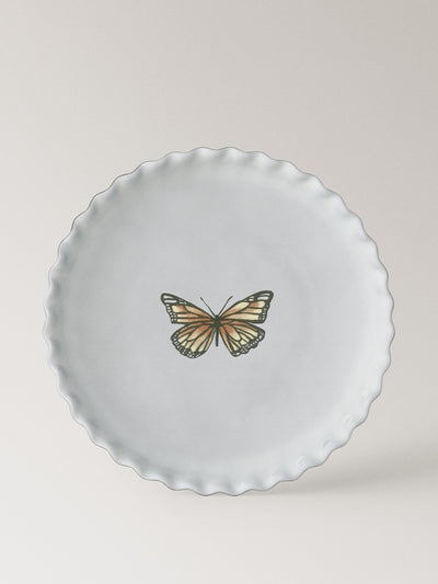 Mango Stoneware dessert plate with pattern at Collagerie