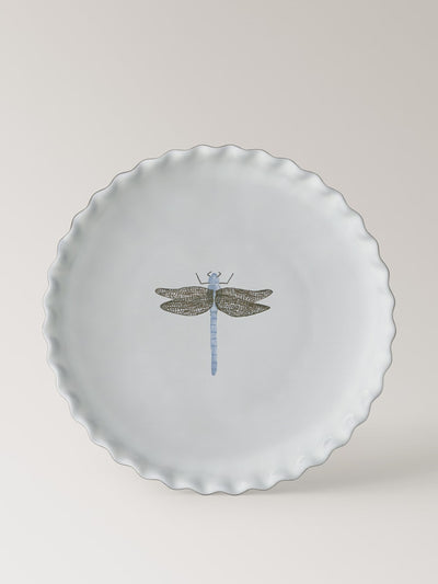 Mango Stoneware dessert plate with pattern at Collagerie