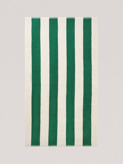 Mango Striped macro beach towel at Collagerie