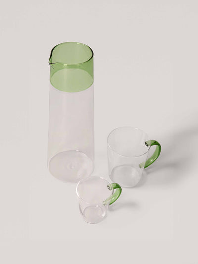 Mango Two-tone borosilicate jug at Collagerie