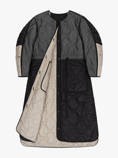 Marfa Stance Long patchwork quilt jacket at Collagerie