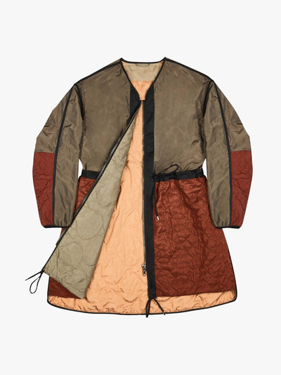 Marfa Stance Silk nylon quilt parka at Collagerie