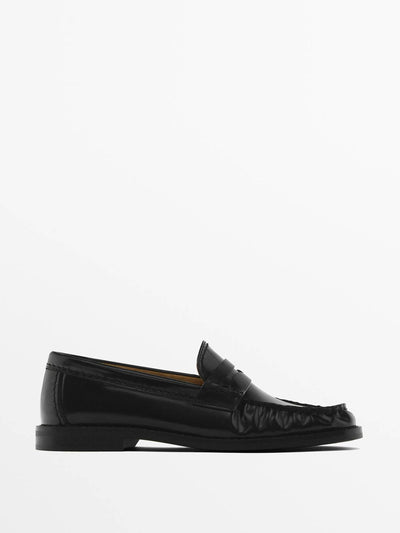Massimo Dutti Penny loafers at Collagerie