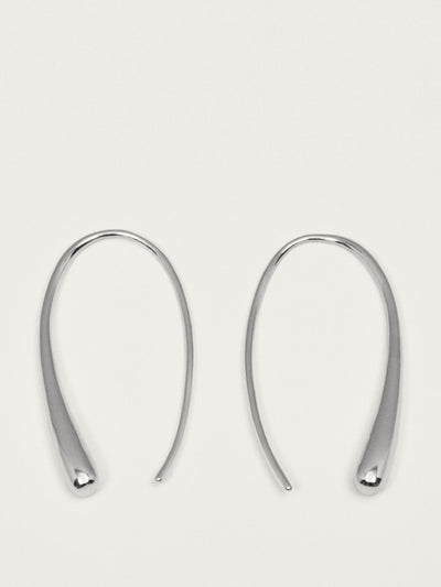 Massimo Dutti Teardrop hook earrings at Collagerie